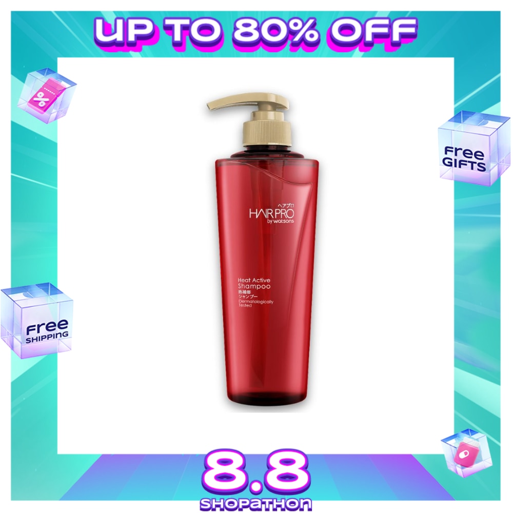 WATSONS Hair Pro Heat Active Shampoo 500ml