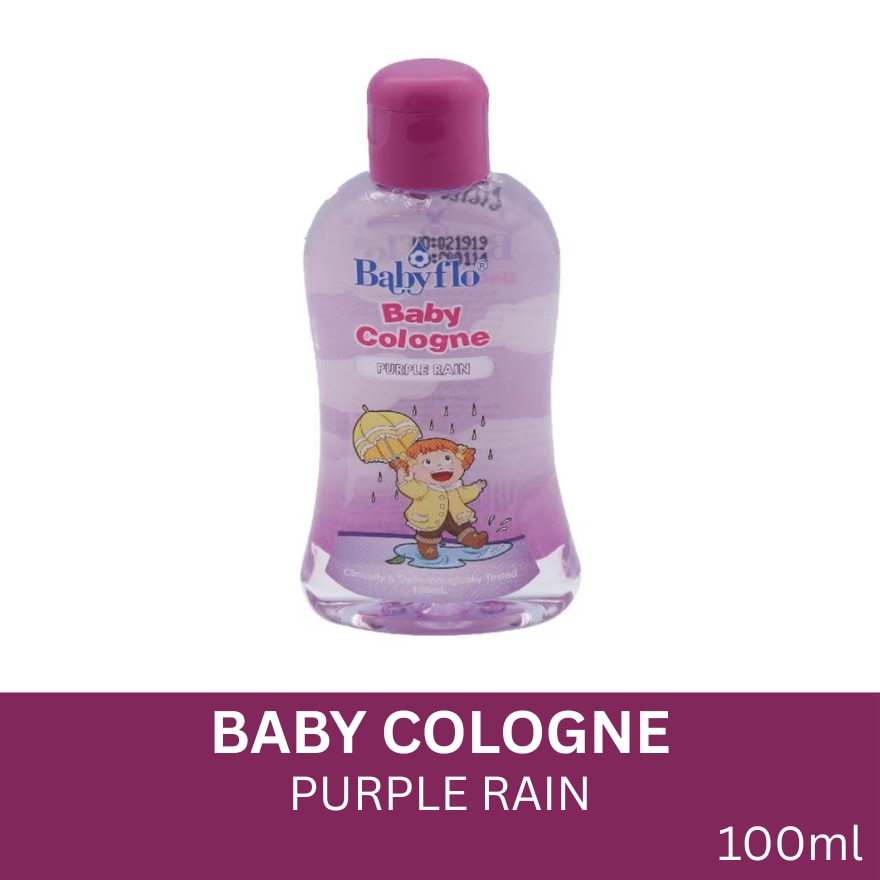 Babyflo Baby Cologne Purple Rain 100mL