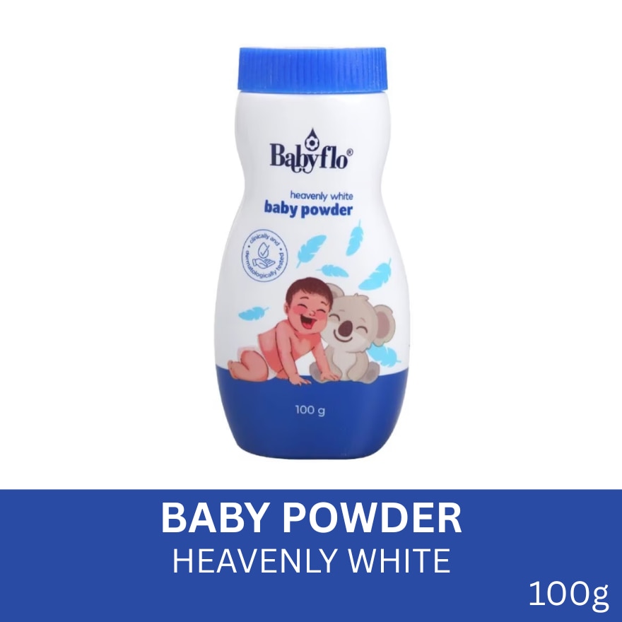 Babyflo Powder Heavenly White 100g