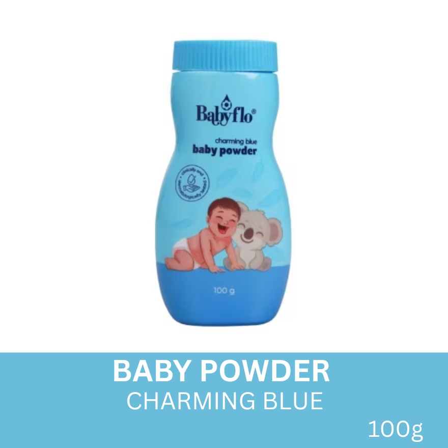 Babyflo Powder Charming Blue 100g