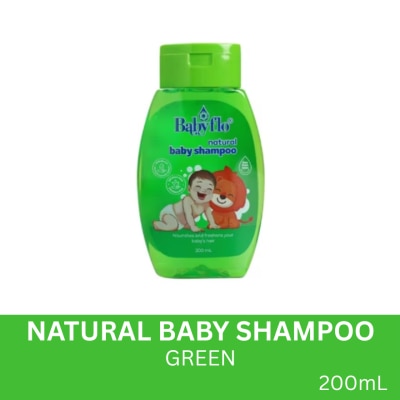 BABYFLO Babyflo Baby Natural Shampoo - Green 200mL
