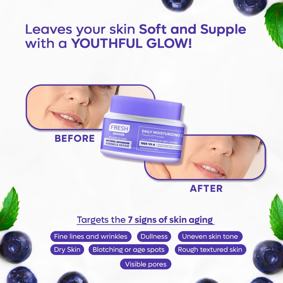 FRESH Skinlab Retinol Advanced Wrinkle Repair Daily Moisturizing Cream 50g