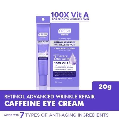 FRESH FRESH Skinlab Retinol Advanced Wrinkle Repair Caffeine Eye Cream 20g