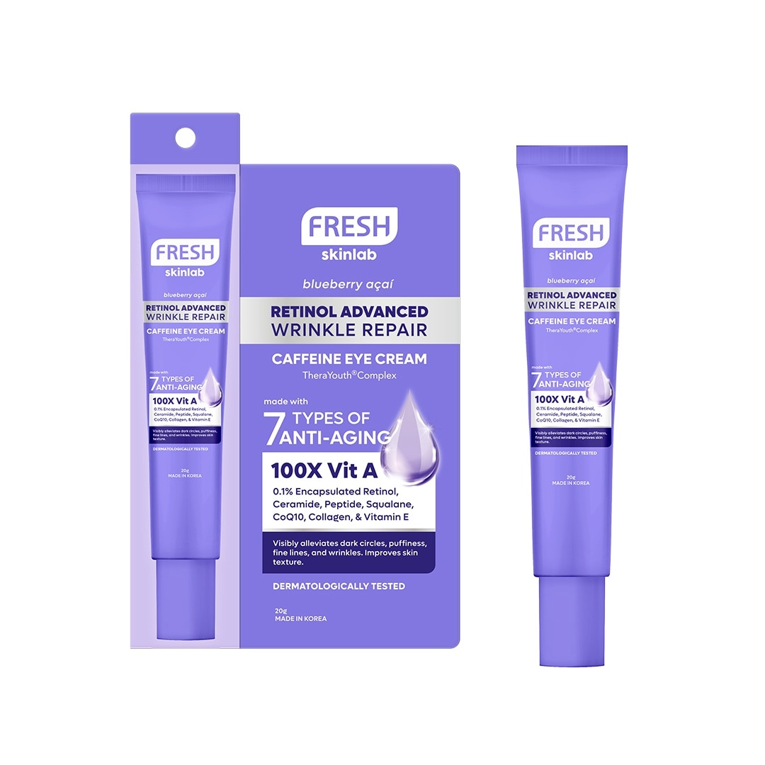 FRESH Skinlab Retinol Advanced Wrinkle Repair Caffeine Eye Cream 20g