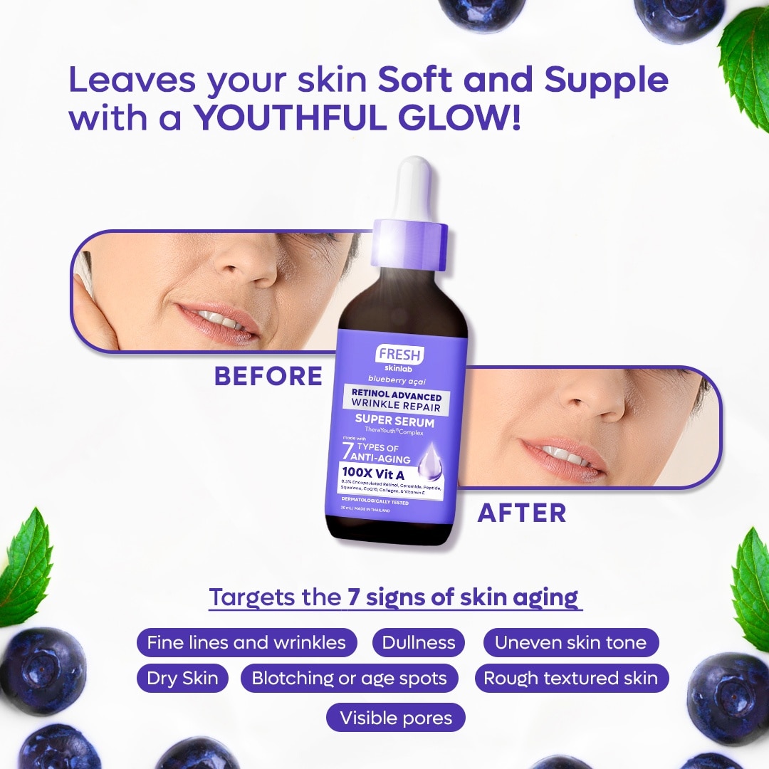 FRESH Skinlab Retinol Advanced Wrinkle Repair Super Serum 30ml