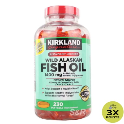 KIRKLAND Kirkland Signature Wild Alasakan Fish Oil 1400Mg