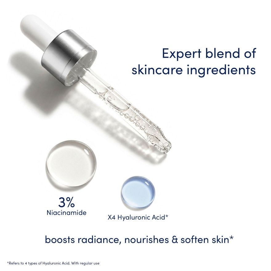 Dove Radiant + Care Deodorant Serum Roll On 3% Niacinamide x4 Hyaluronic Acid Night Repair 45ml image