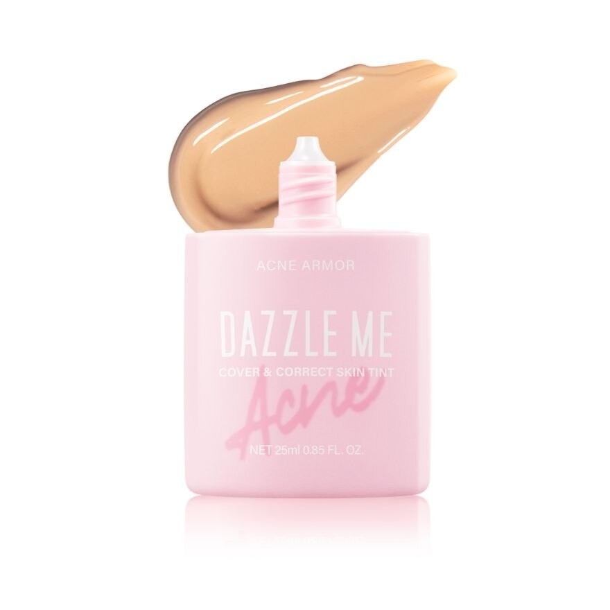 DAZZLE ME Acne Armor Cover & Correct Skin Tint - W01 Light Ivory 25ml