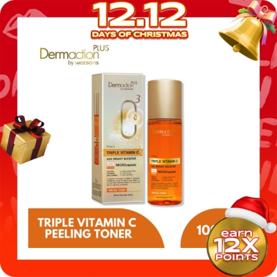 DAP BY WATSONS WATSONS Dermaction Plus Vitamin C Facial Peeling Toner 100ml