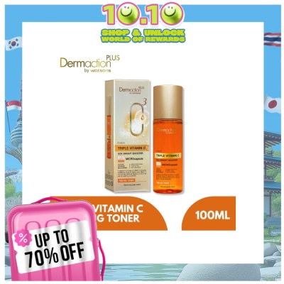 DAP BY WATSONS WATSONS Dermaction Plus Vitamin C Facial Peeling Toner 100ml