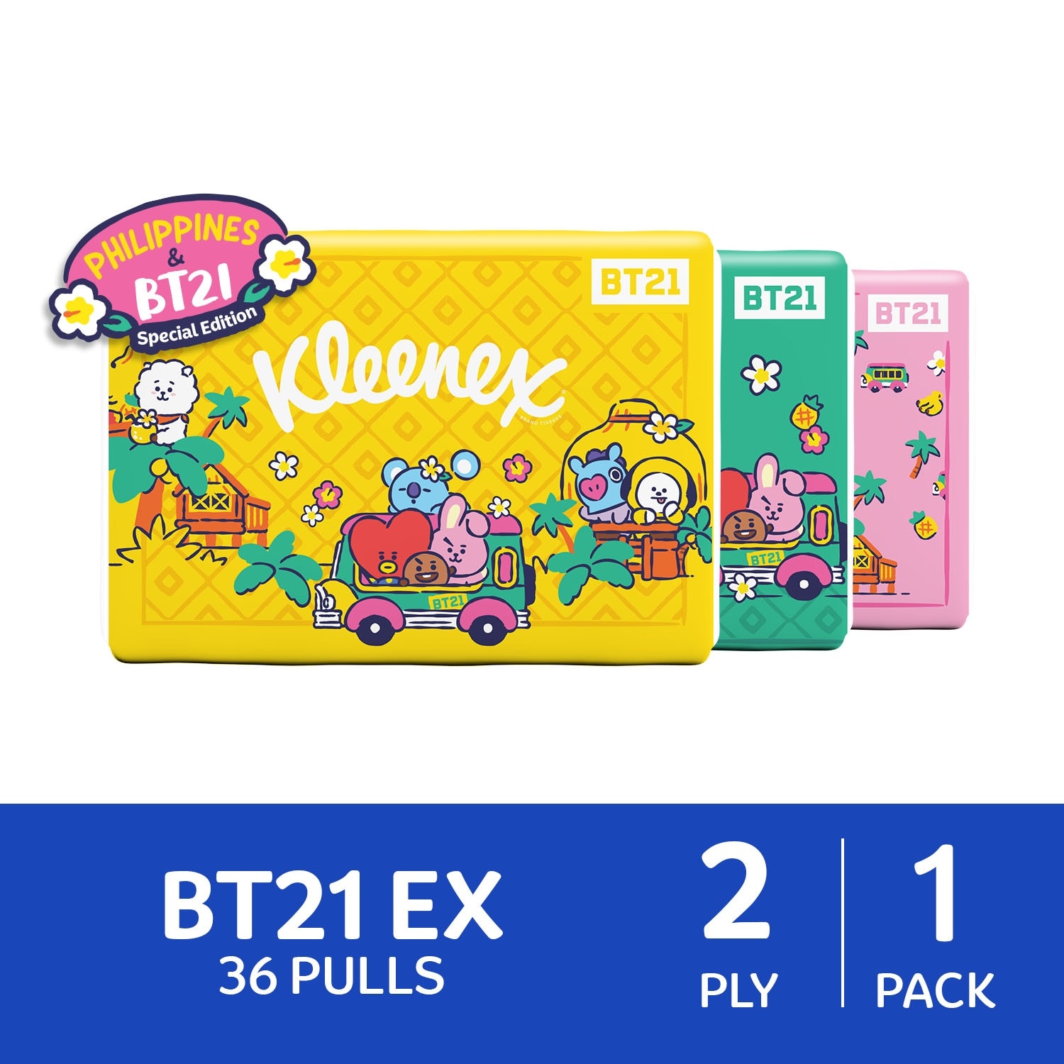KLEENEX Limited Edition Travellers 36s