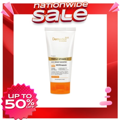 DAP BY WATSONS WATSONS Dermaction Plus Triple Vitamin C Whipped Facial Foam 100g