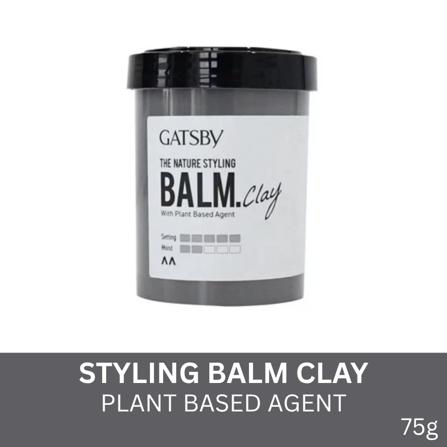 GATSBY Nature Styling Balm Clay 75g