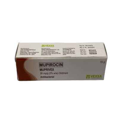 MUPRIVEX MUPRIVEX 20mg/g (2% w/w) Ointment 10g [PRESCRIPTION REQUIRED]