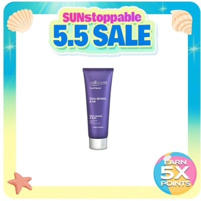 COLLAGEN WS - Watsons Collagen Youth Secret Dual Retinol And Ha Foam Cleanser 100Ml