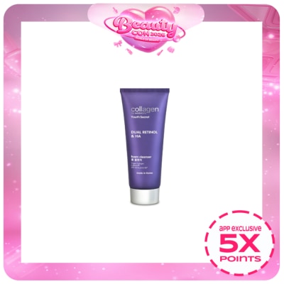 COLLAGEN WS - Watsons Collagen Youth Secret Dual Retinol And Ha Foam Cleanser 100Ml