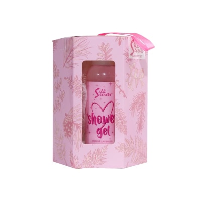 SILK SECRETS SILK SECRETS Pink Body Wash and Body Lotion Gift Set