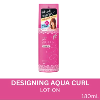 LUCIDO L Lucido-L Designing Aqua Hair Curl Lotion 180Ml
