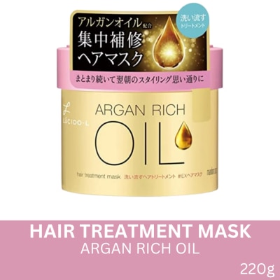 LUCIDO L Lucido-L Argan Rich Oil Hair Treatment Mask 220G