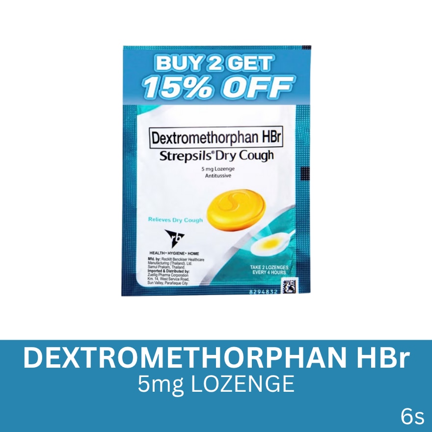 STREPSILS Dry Cough 6s