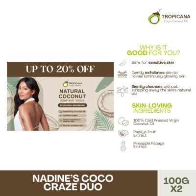 TROPICANA TROPICANA Nadine's Coco Craze Duo 100g 2s