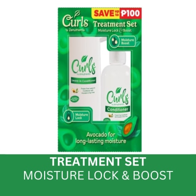 CURLS CURLS Treatment Set Moisture Lock And Boost