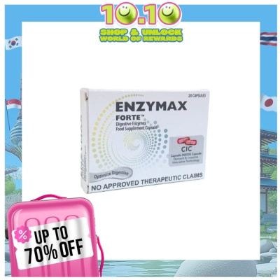 ENZYMAX ENZYMAX ENZYMAX Forte Digestive Enzymes Capsule Sold Per Piece