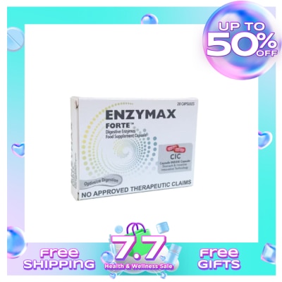 ENZYMAX ENZYMAX Forte Digestive Enzymes Capsule Sold Per Piece