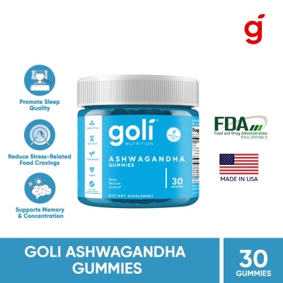 GOLI GOLI Ashwagandha Gummies 30s