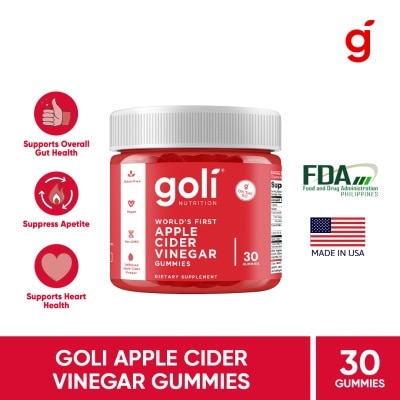 GOLI GOLI Apple Cider Vinegar gummies 30s