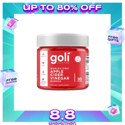 GOLI GOLI Apple Cider Vinegar gummies 30s
