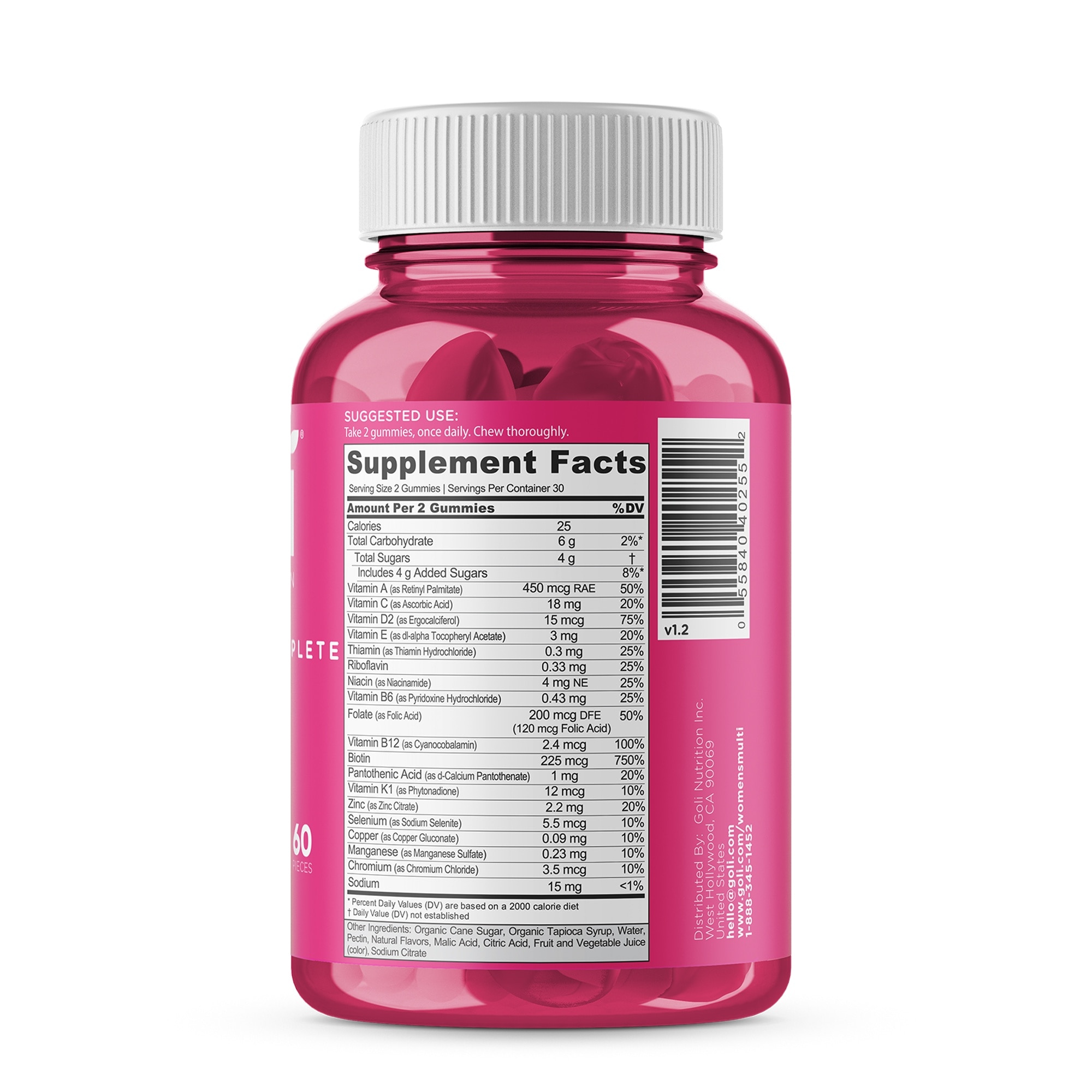 GOLI Womens Complete Multi Gummies