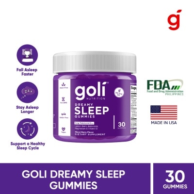 GOLI GOLI Dreamy Sleep Gummies 30s