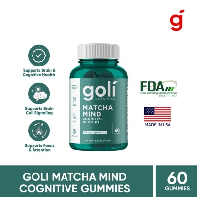 GOLI GOLI Matcha Gummies 60s