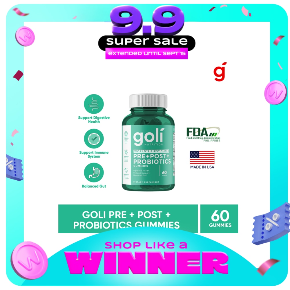 GOLI Pre+Post+Probiotics Gummies image