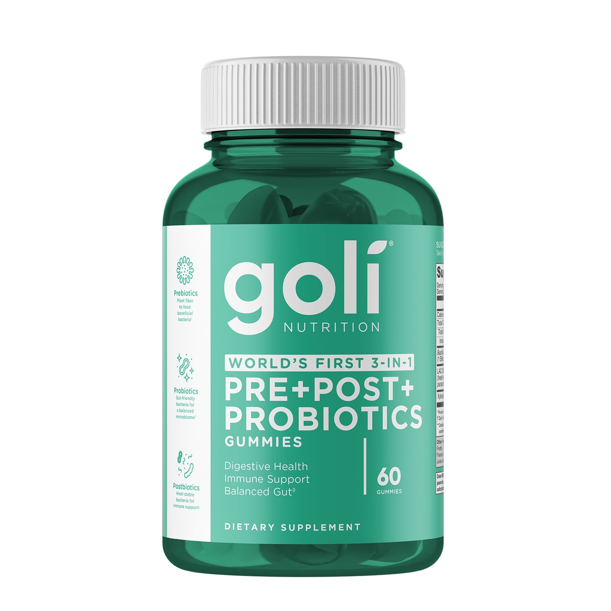 GOLI Pre+Post+Probiotics Gummies