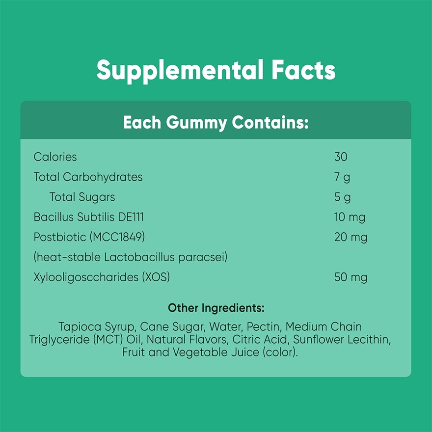GOLI Pre+Post+Probiotics Gummies