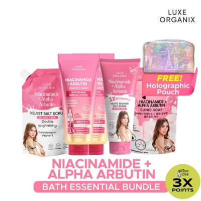 LUXE ORGANIX LUXE ORGANIX Niacinamide + Alpha Arbutin Body Glow Bundle
