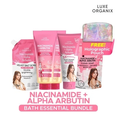 LUXE ORGANIX LUXE ORGANIX Niacinamide + Alpha Arbutin Body Glow Bundle