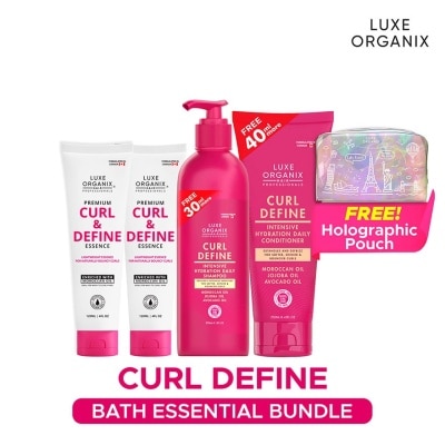 LUXE ORGANIX LUXE ORGANIX Curl Define Hair Care Bundle