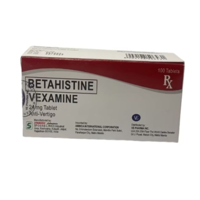 VEXAMINE VEXAMINE 24mg Anti Vertigo [PRESCRIPTION REQUIRED]