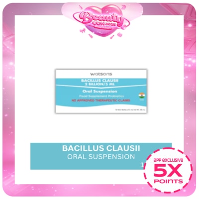 WATSONS GENERICS - WATSONS GENERICS Bacillus Clausii 5ml 1 Oral Suspension