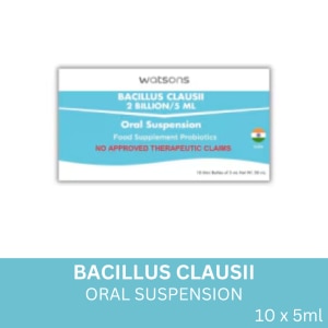 WATSONS GENERICS Bacillus Clausii 5ml 1 Oral Suspension