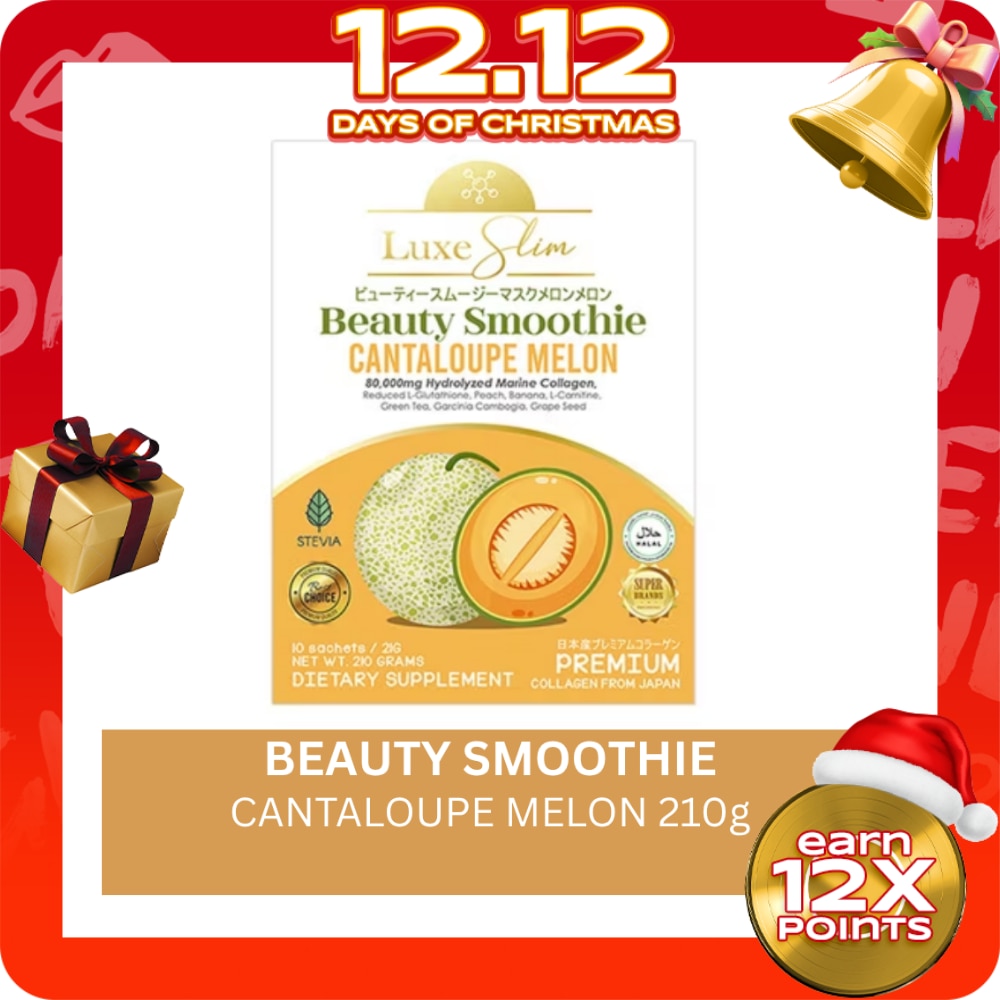 LUXESLIM Beauty Smoothi Cantaloupe Melon 21g 10s