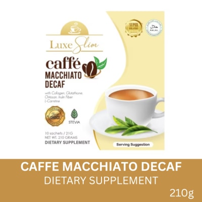 LUXESLIM LUXESLIM Caffe Macchiato Decaf 21g 10s
