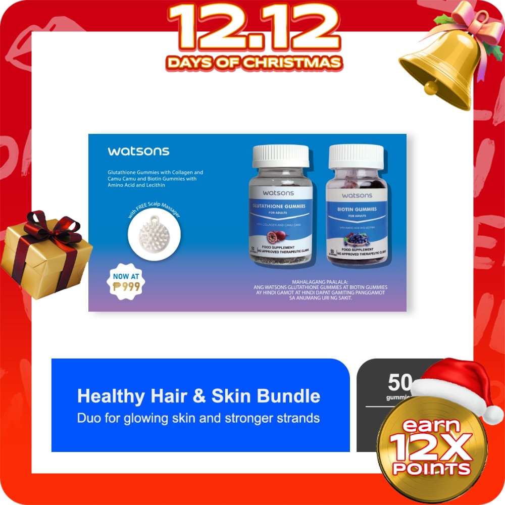 WATSONS GENERICS Healthy Hair & Skin Bundle