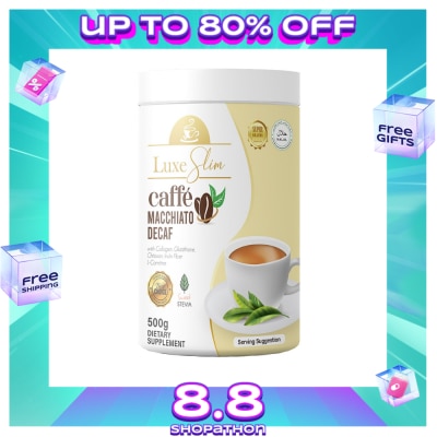 LUXESLIM LUXESLIM Macchiato Decaf 500g