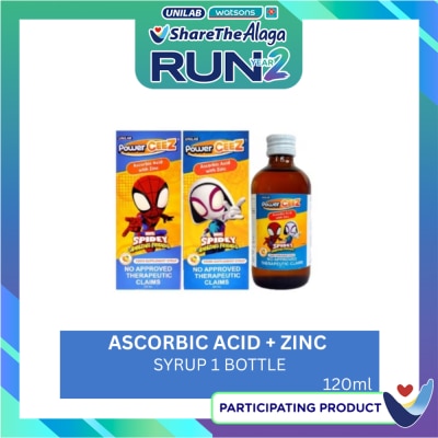 POWERCEEZ POWERCEEZ Ascorbic Acid With Zinc Syrup 1 Bottle 120ml image