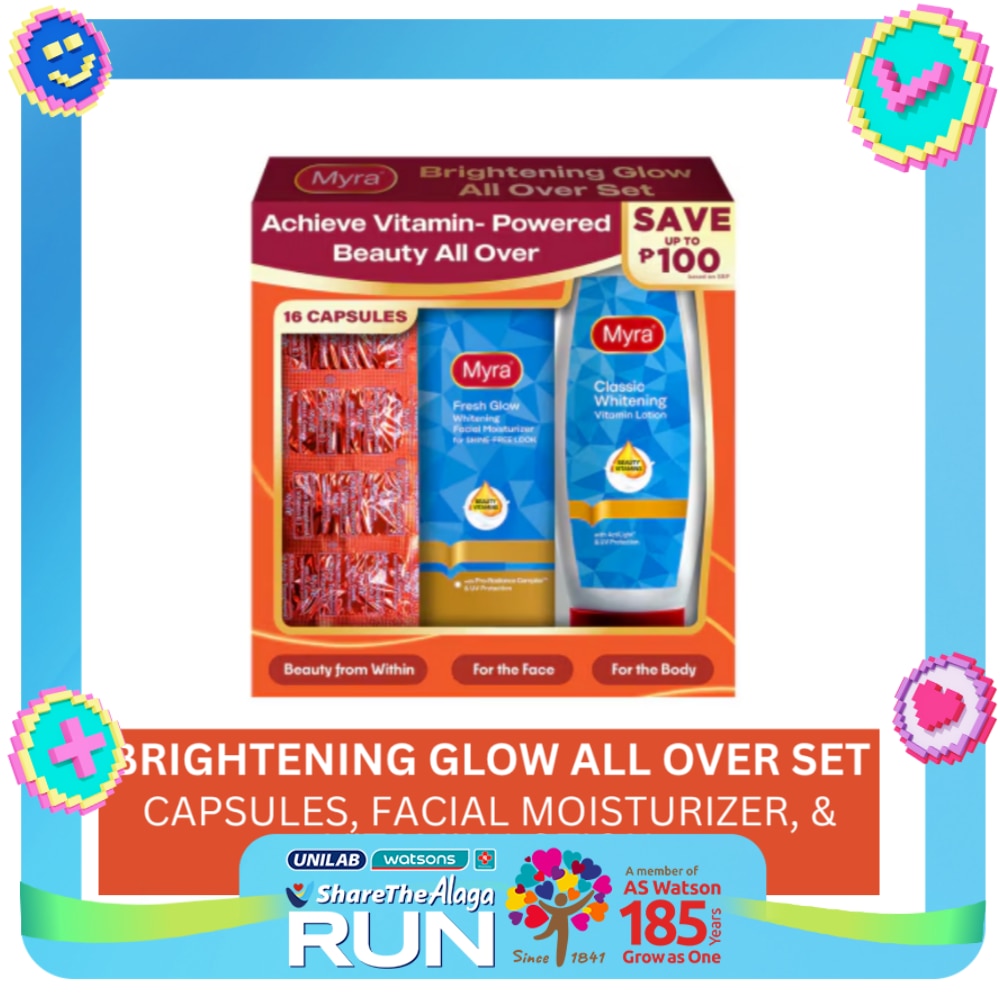 MYRA Brightening Glow All Over Set