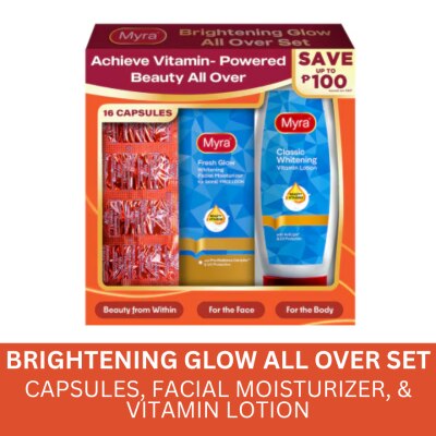 MYRA E MYRA Brightening Glow All Over Set